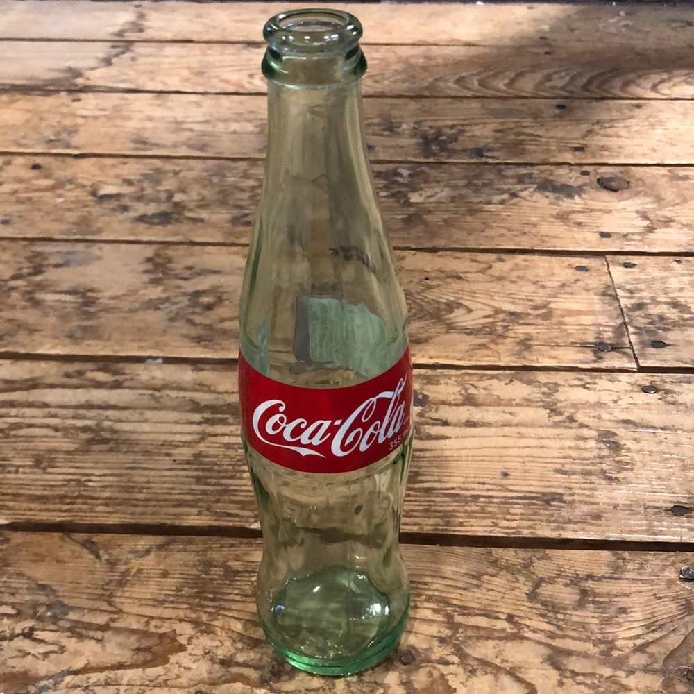Decorative Glass Coca-Cola Bottle